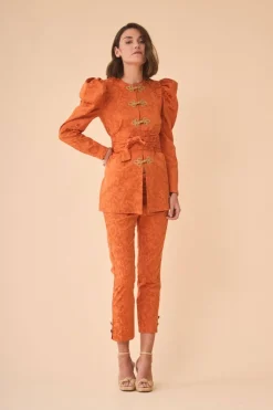 PANTALON ALMENDRATERRACOTA