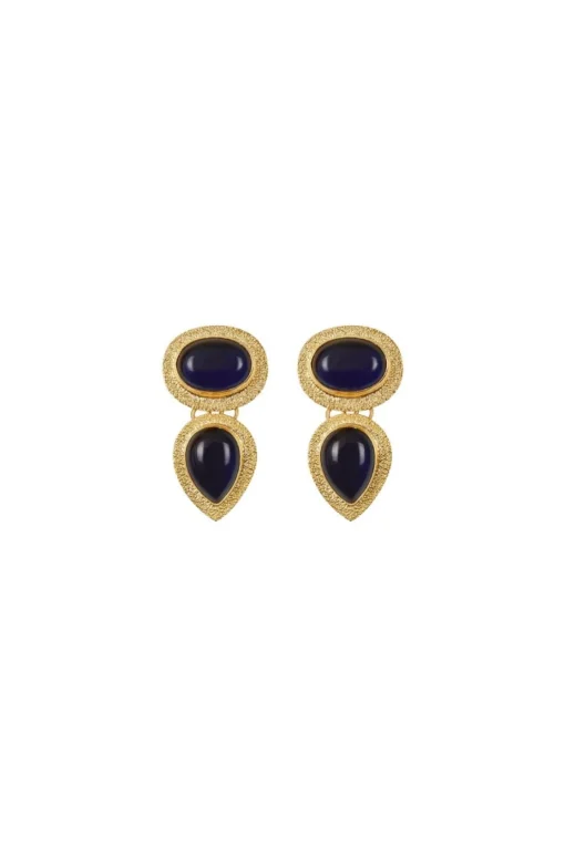 PENDIENTES LAGRIMAAZUL
