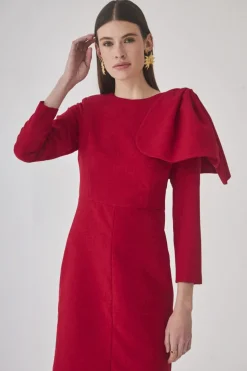 VESTIDO BARBARANROJO