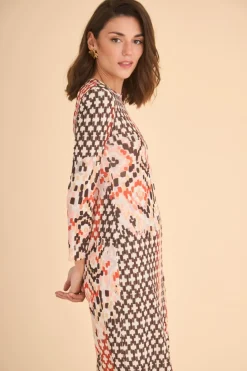 VESTIDO BARKBASMULTICOLOR