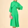 VESTIDO BONNYESTAMPADO VERDE