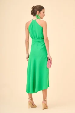 VESTIDO BONNYESTAMPADO VERDE