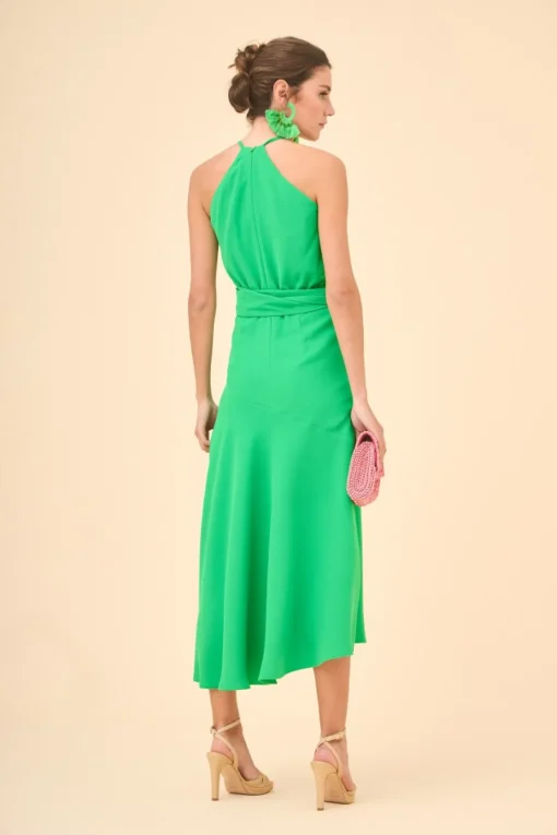 VESTIDO BONNYESTAMPADO VERDE