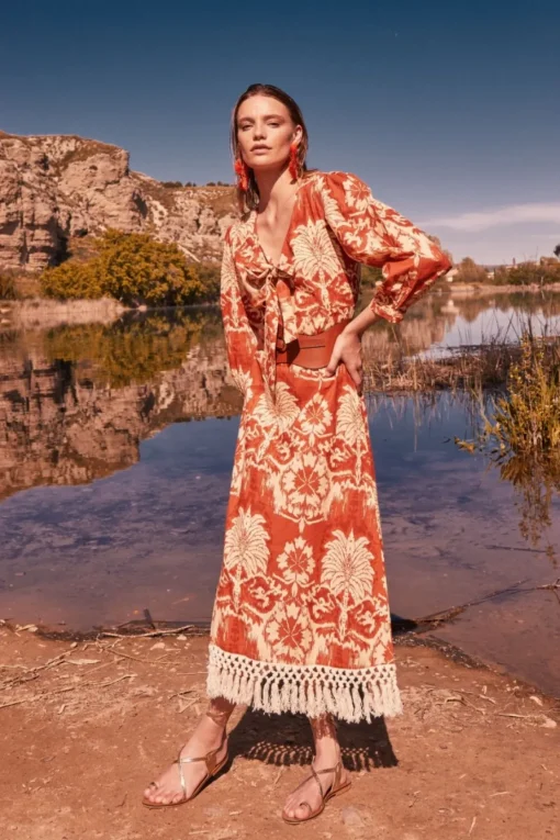 VESTIDO CASIANOTERRACOTA