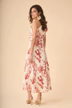 VESTIDO Corailestampado