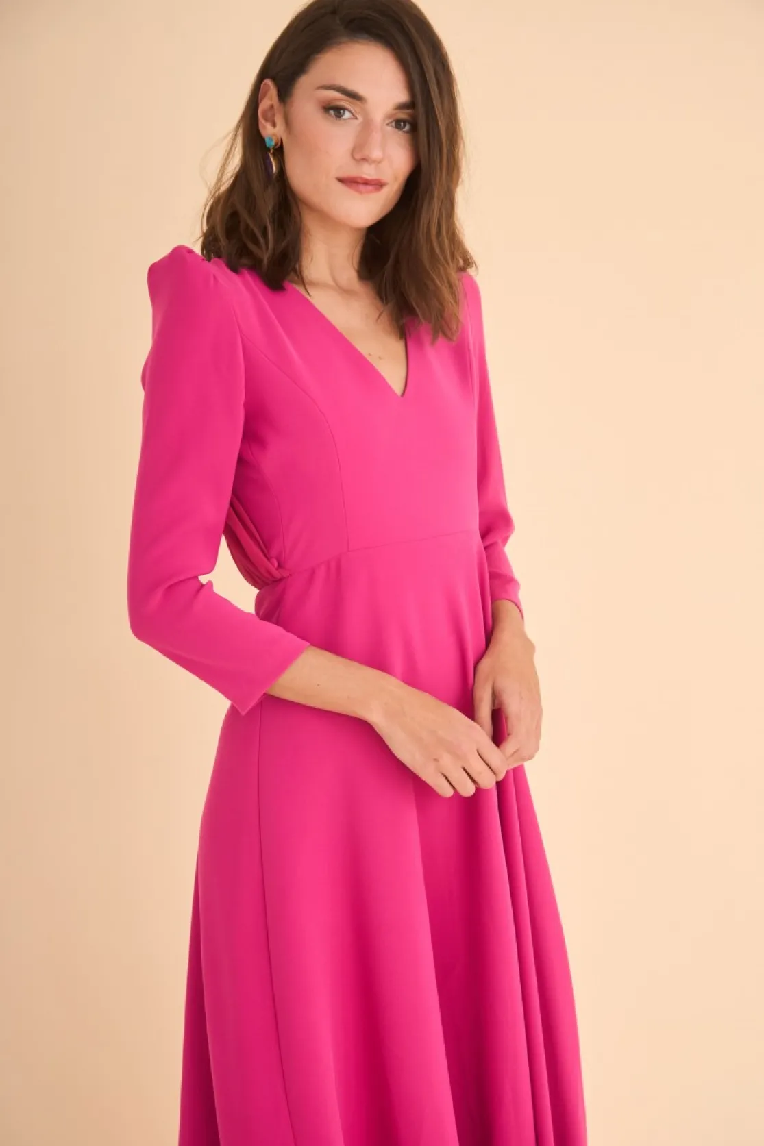 VESTIDO FIOREMBFUCSIA