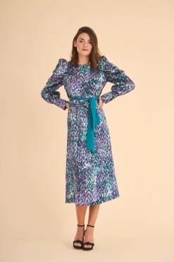 VESTIDO INESMBVERDE/ESTAMPADO