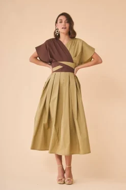 VESTIDO JACQUESBICOLOR