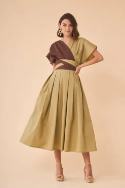 VESTIDO JACQUESBICOLOR