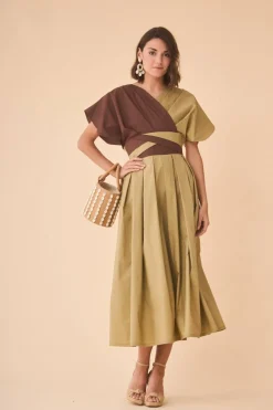 VESTIDO JACQUESBICOLOR