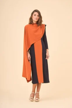 VESTIDO LUCAMARINO/TEJA