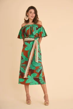 VESTIDO MARAEST. VERDE