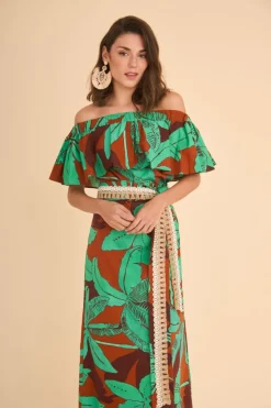 VESTIDO MARAEST. VERDE