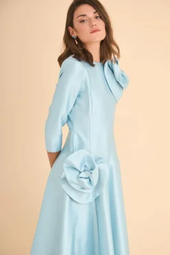 VESTIDO MARINAMBCELESTE